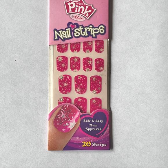 PINK Nail Strips Press On Nail Art  Nail Designs New in Package - Picture 3 of 9